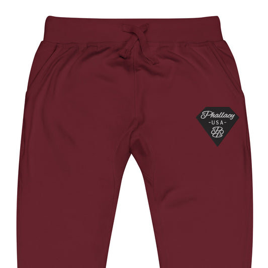 Phallacy Diamond Unisex Fleece Sweatpants (Embroidery)