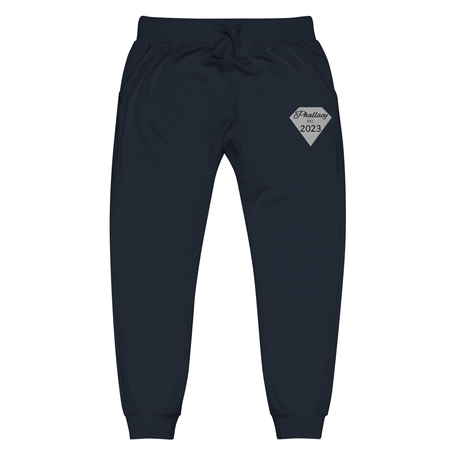 Phallacy Diamond Unisex Fleece Sweatpants (Embroidery)