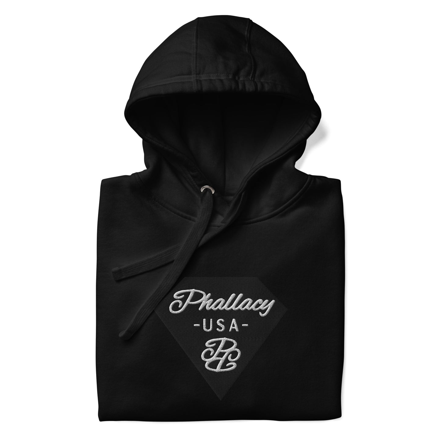 Phallacy Diamond Unisex Hoodie (Embroidery)