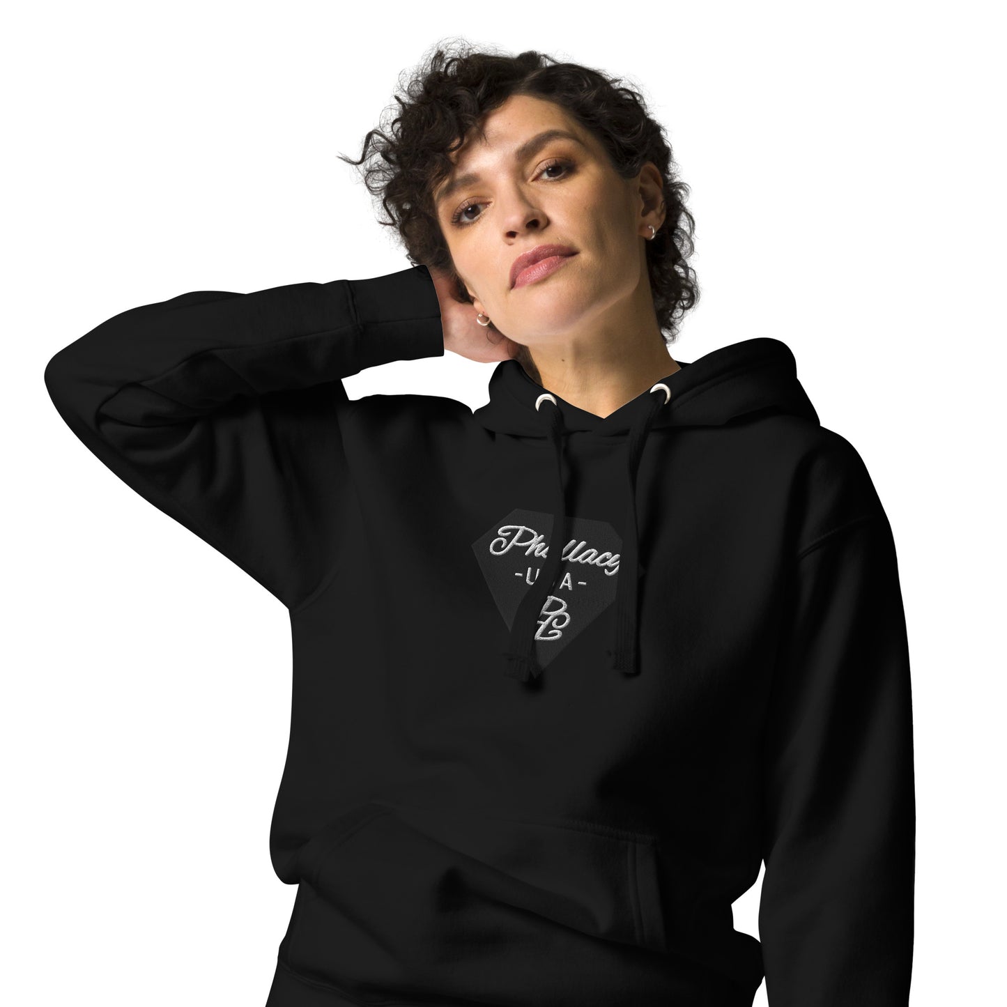 Phallacy Diamond Unisex Hoodie (Embroidery)