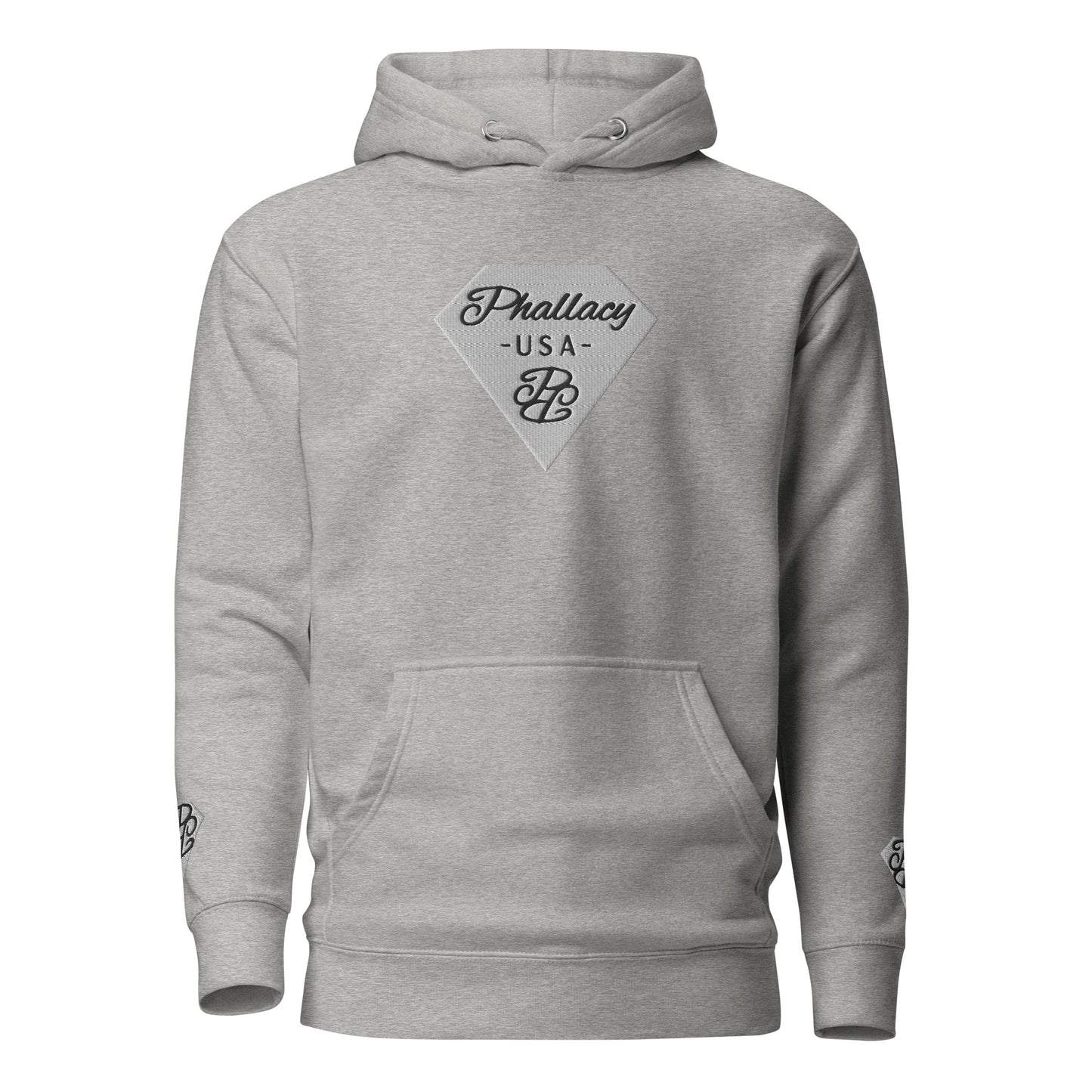 Phallacy Diamond Unisex Hoodie (Embroidery)