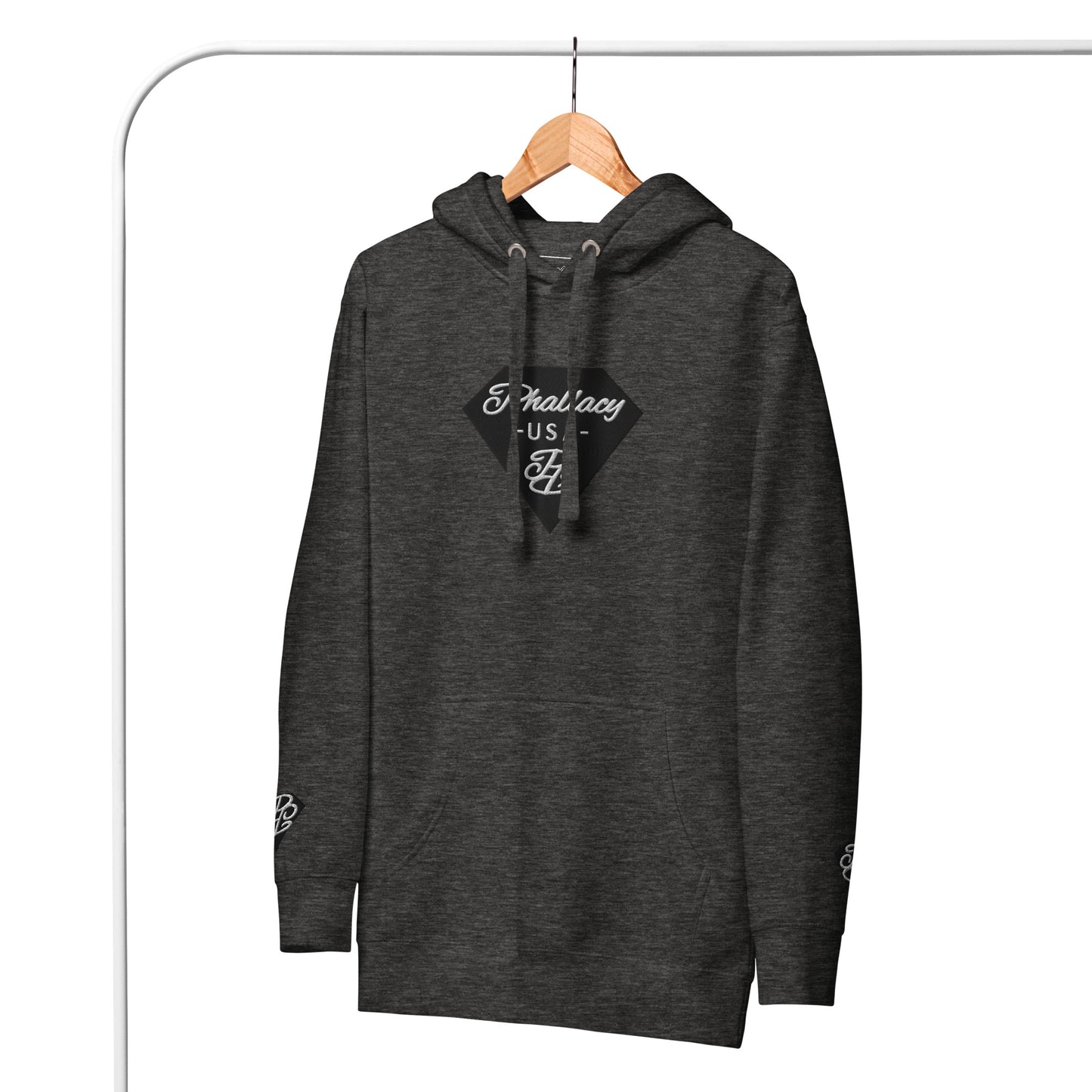 Phallacy Diamond Unisex Hoodie (Embroidery)