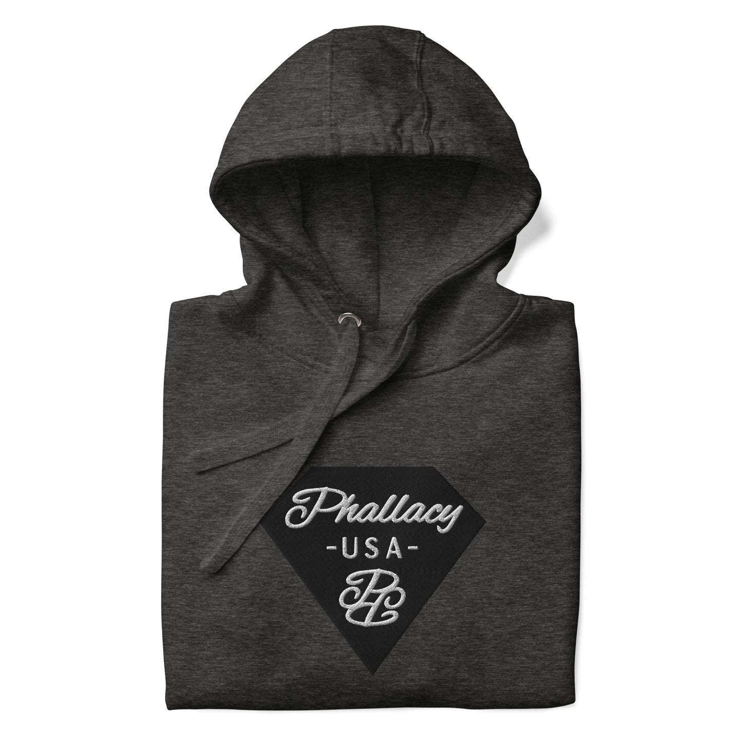 Phallacy Diamond Unisex Hoodie (Embroidery)