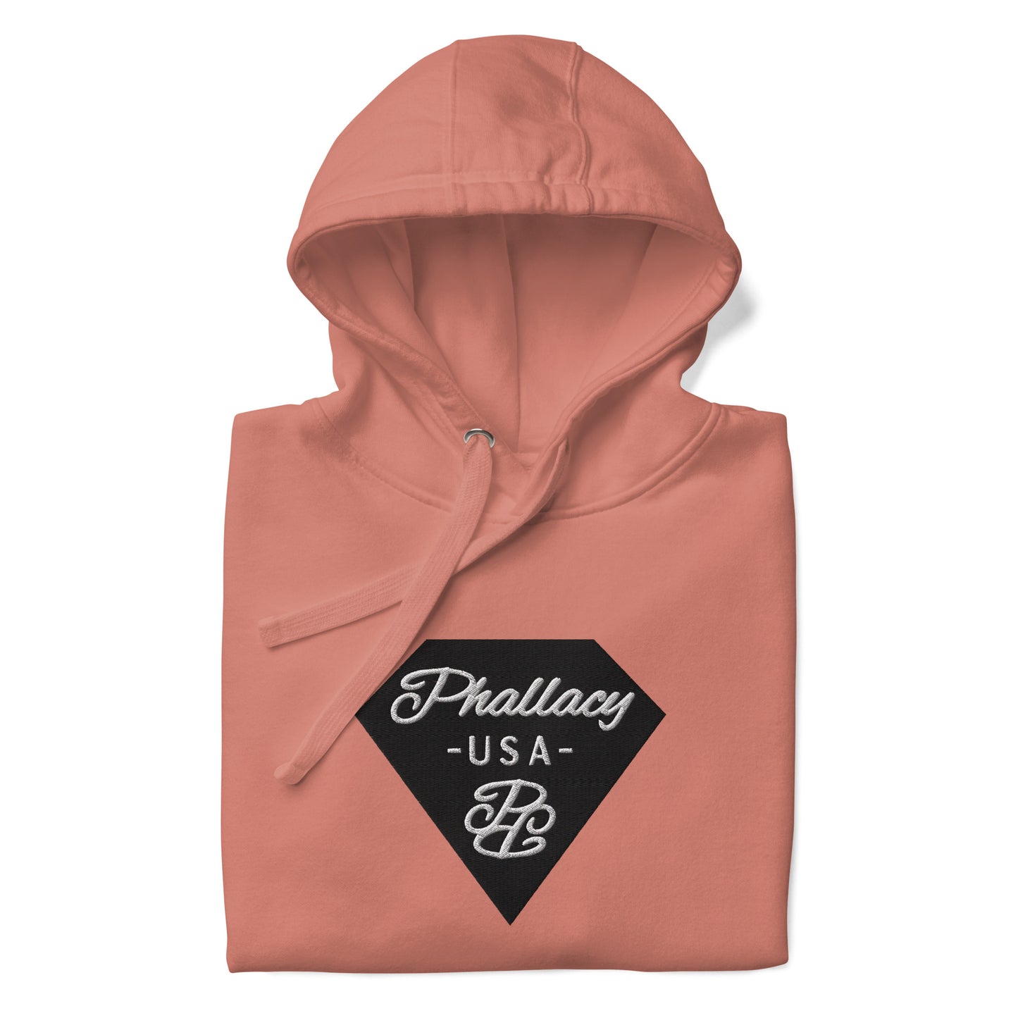 Phallacy Diamond Unisex Hoodie (Embroidery)