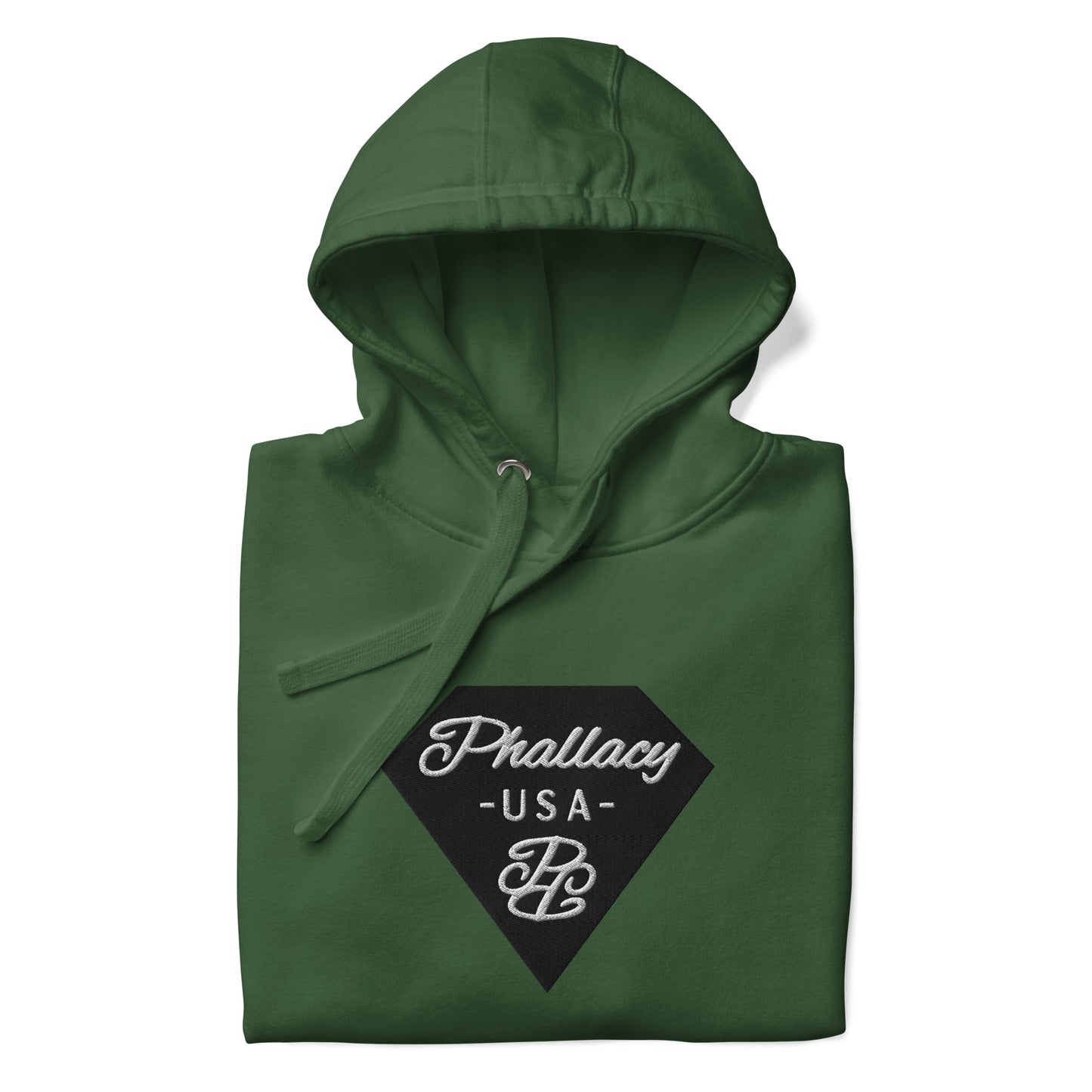 Phallacy Diamond Unisex Hoodie (Embroidery)