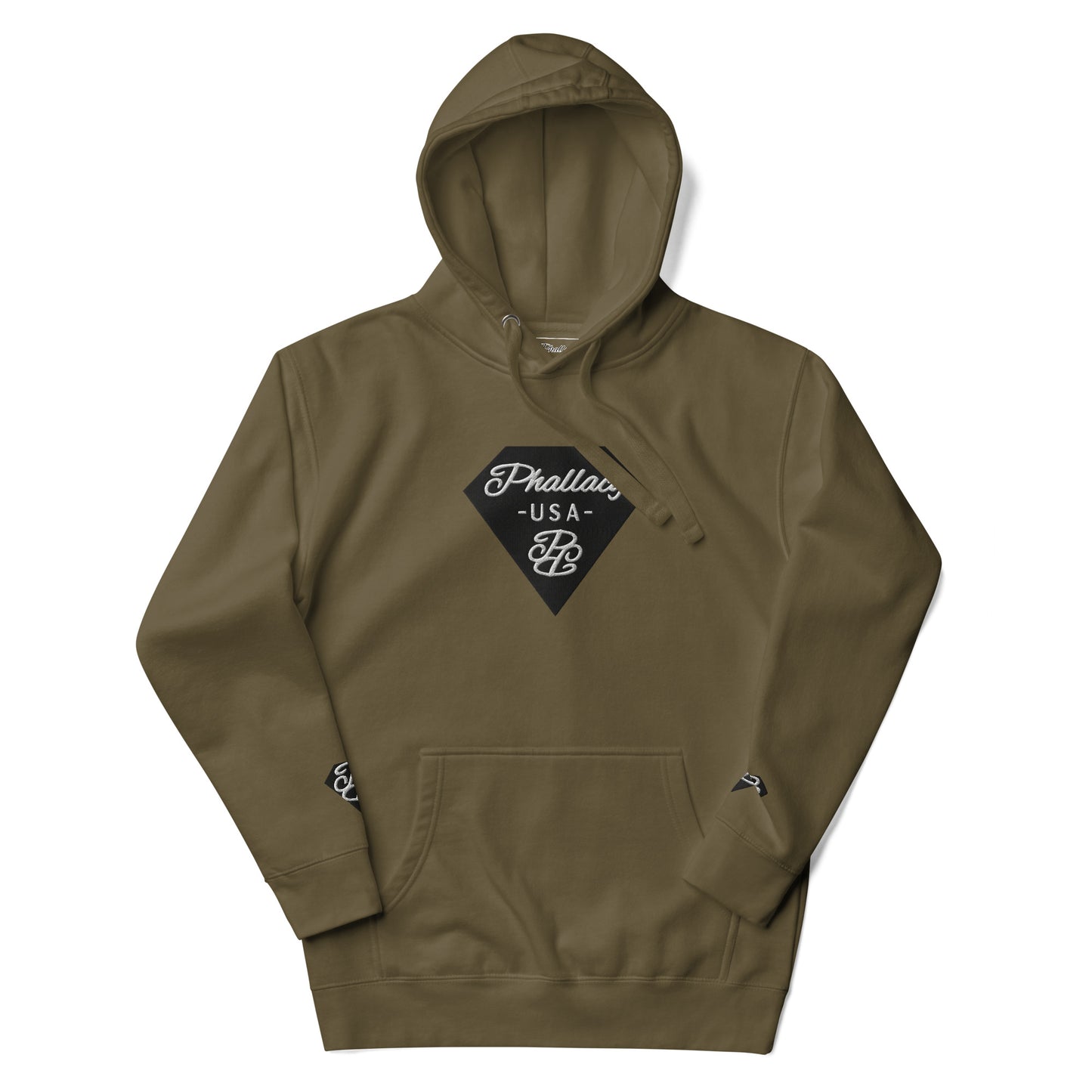 Phallacy Diamond Unisex Hoodie (Embroidery)