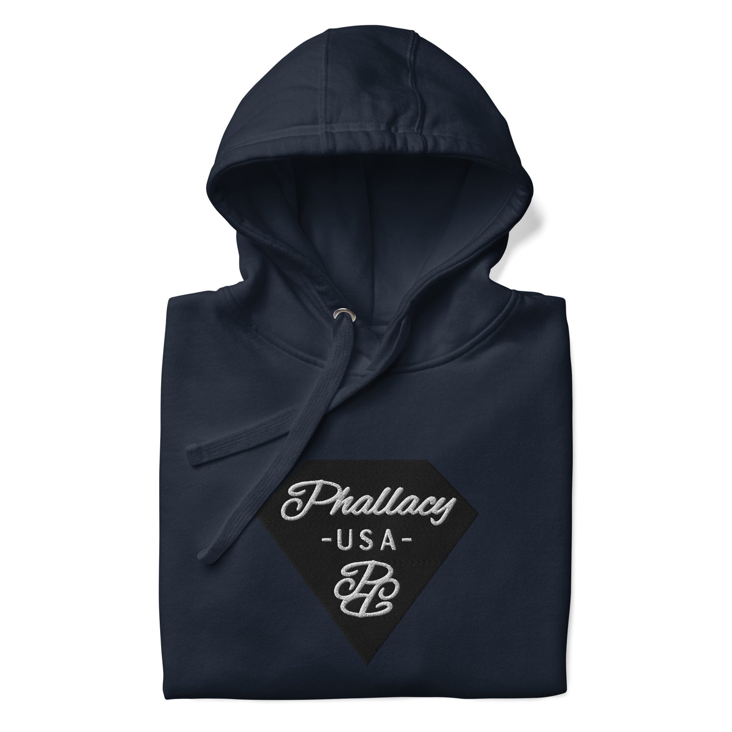 Phallacy Diamond Unisex Hoodie (Embroidery)