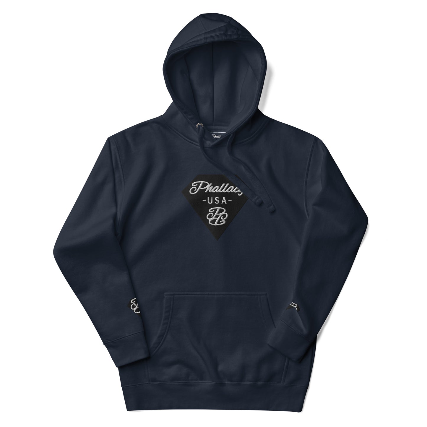 Phallacy Diamond Unisex Hoodie (Embroidery)