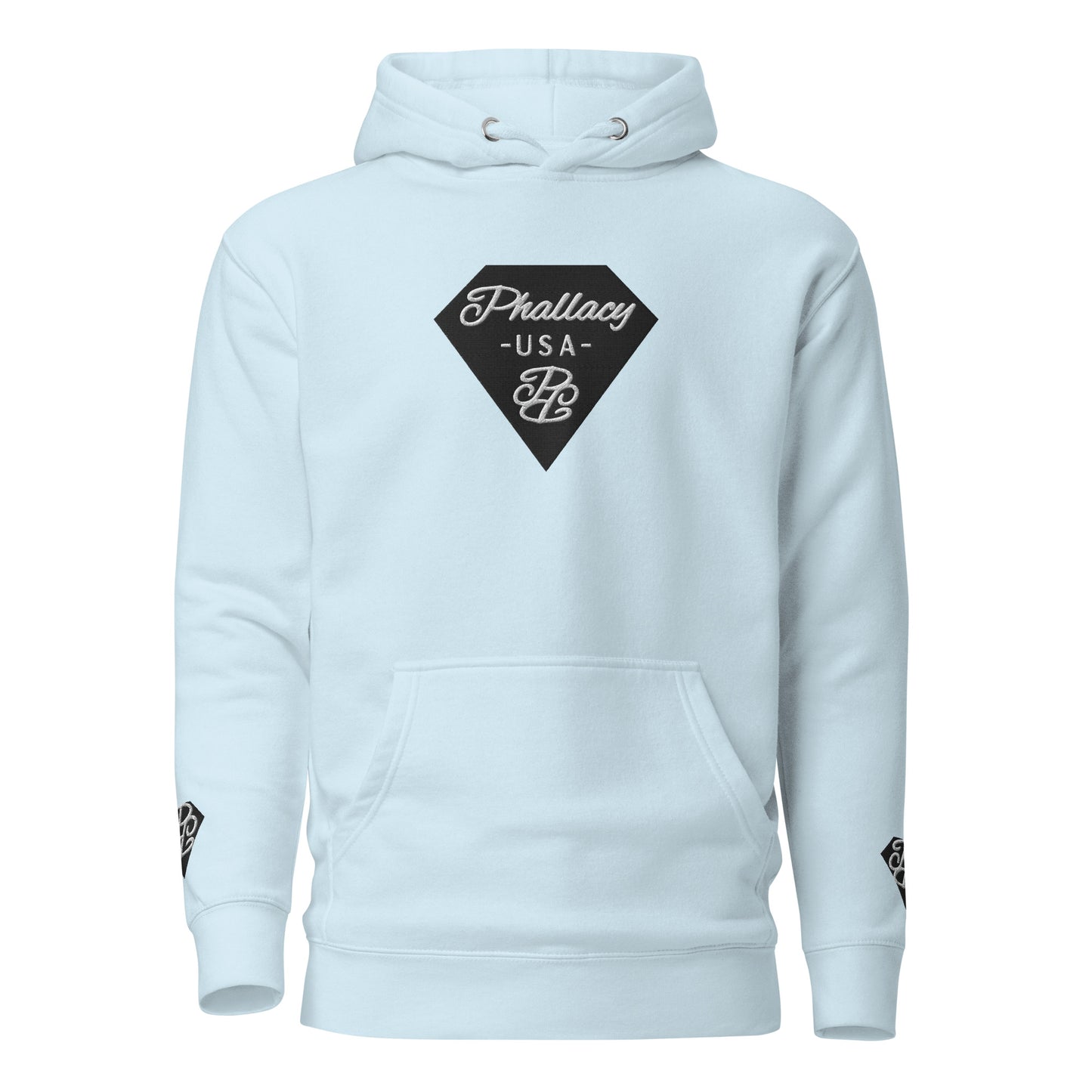 Phallacy Diamond Unisex Hoodie (Embroidery)