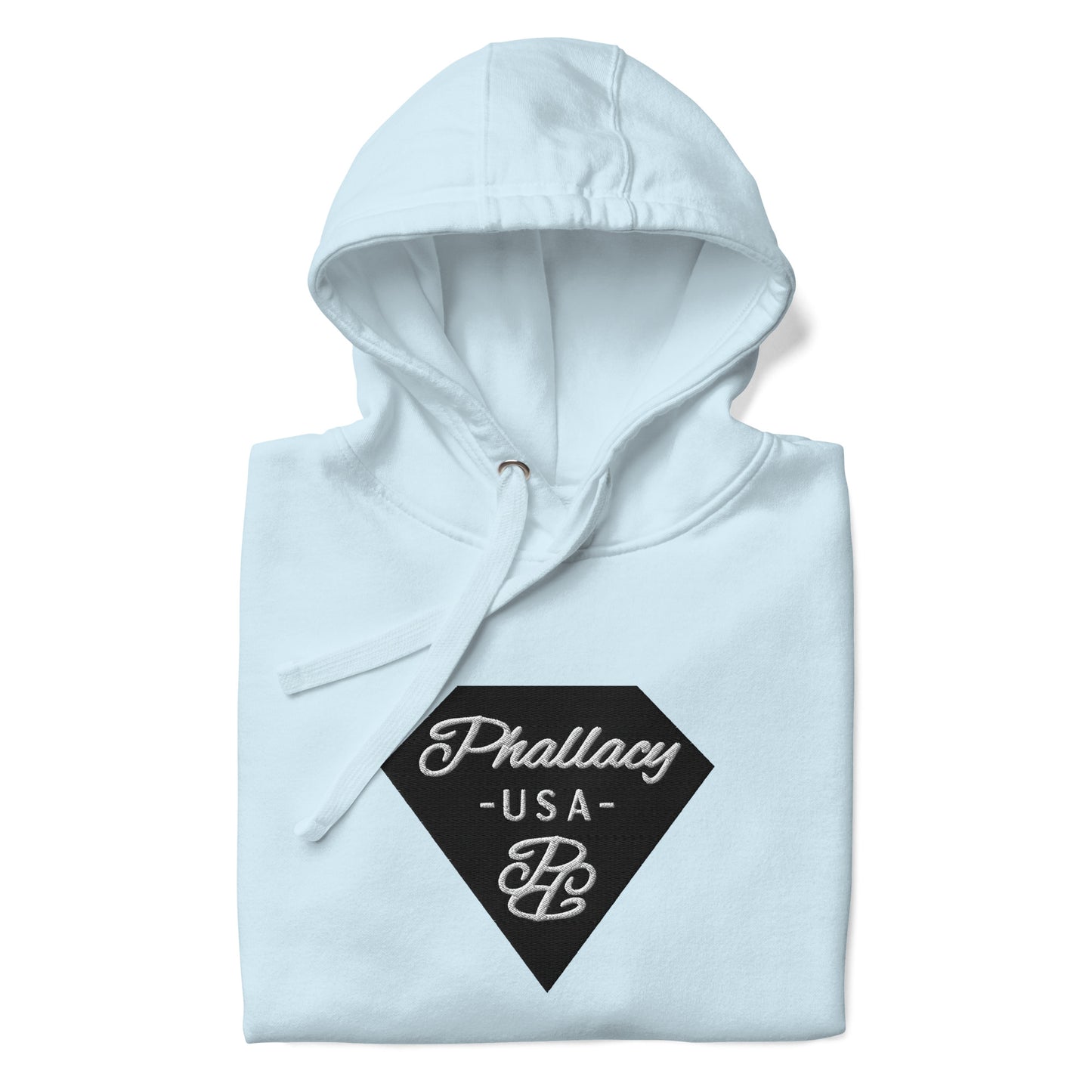 Phallacy Diamond Unisex Hoodie (Embroidery)