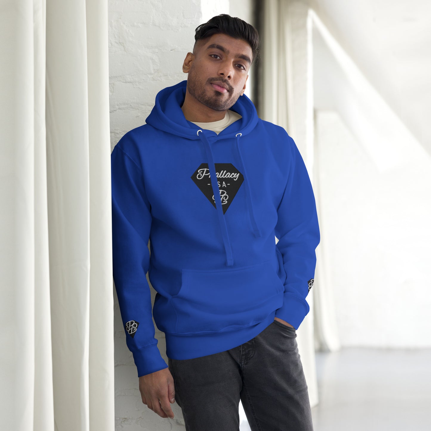 Phallacy Diamond Unisex Hoodie (Embroidery)