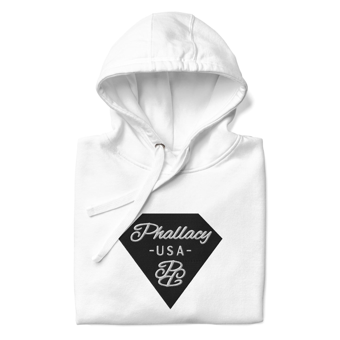 Phallacy Diamond Unisex Hoodie (Embroidery)