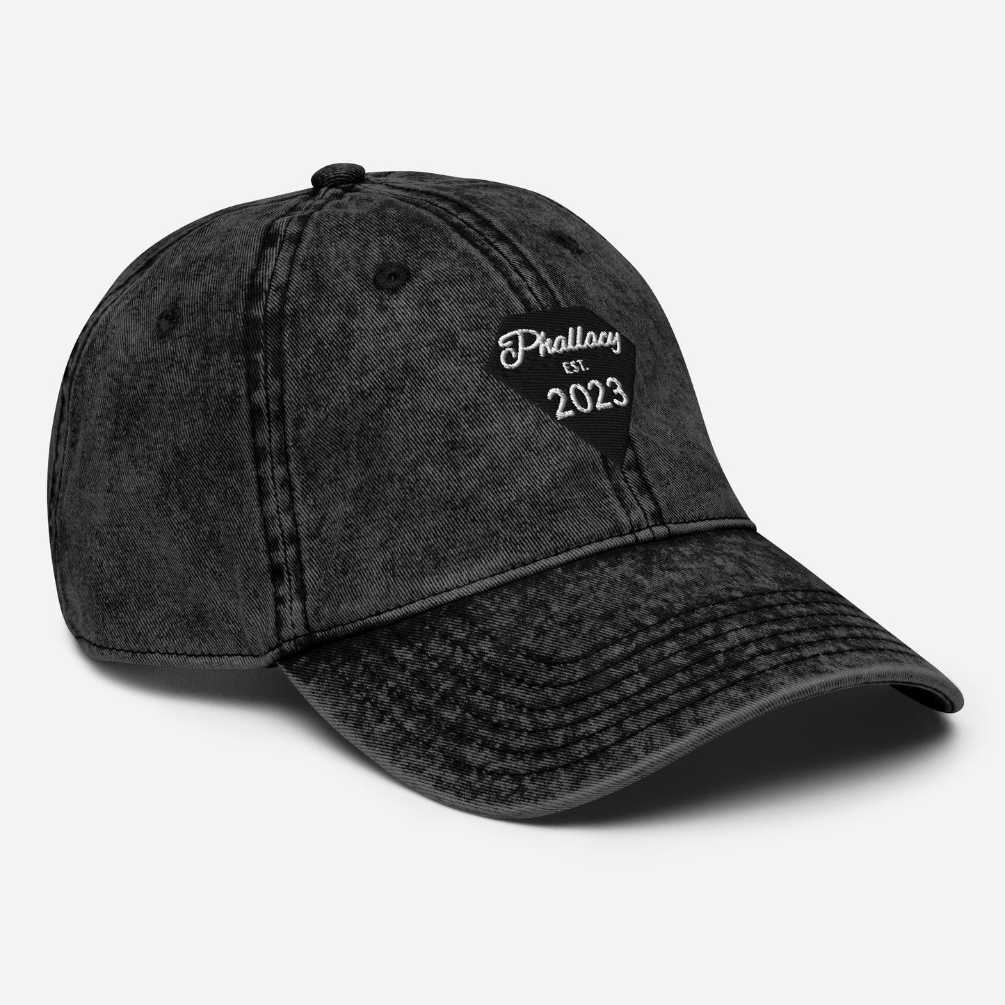 Phallacy Diamond Embroidered Vintage Cotton Twill Cap