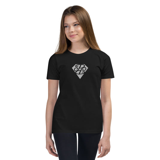 Phallacy Diamond Youth Short Sleeve T-Shirt (Embroidery)